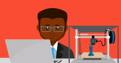 Obrazek z drukarką 3D