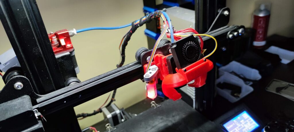 Bl touch i metal drive w Ender 3