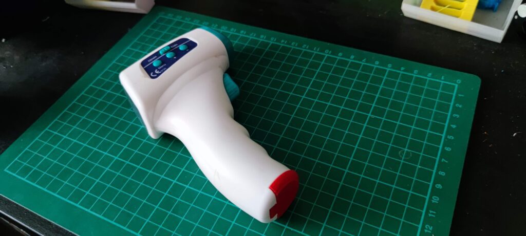 Klapka od termometru wydrukowana na drukarce 3D